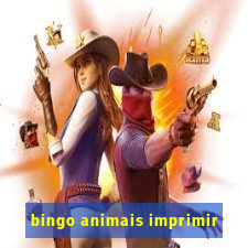 bingo animais imprimir